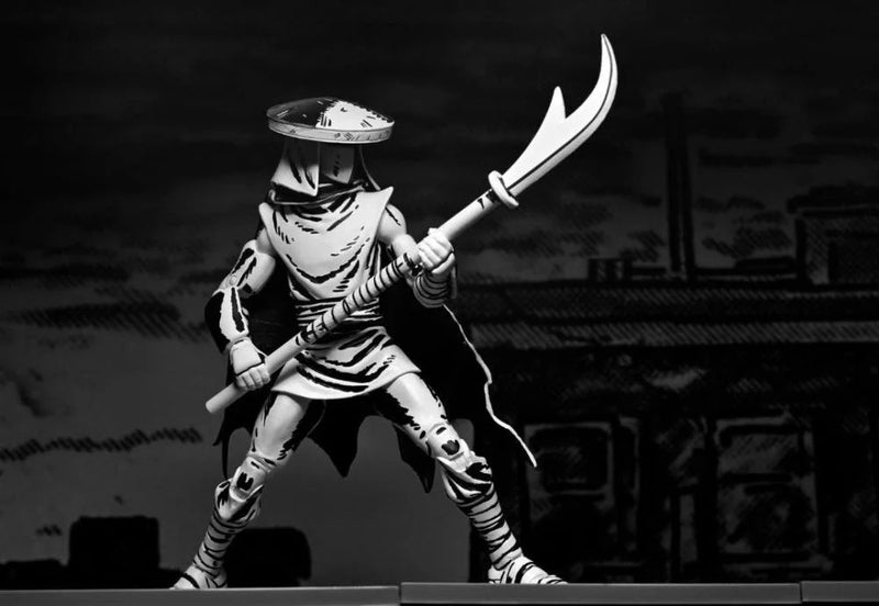Teenage Mutant Ninja Turtles - Elite Guard (Mirage Comics Black & White Variant) Action Figure - Collectables > Action Figures > toys -  Neca