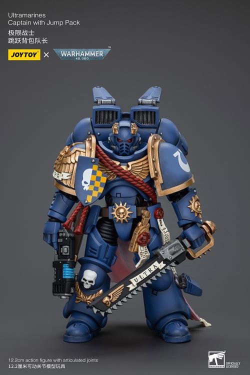 JoyToy - Warhammer 40K - Ultramarines - Ultramarines Captain with Jump Pack - Collectables > Action Figures > toys -  Joy Toy