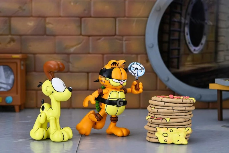 Teenage Mutant Ninja Turtles x Garfield Ultimate Garfello & Odie (Archie Comics) Action Figure Set (preorder Q2 2026) - Collectables > Action Figures > toys -  Neca