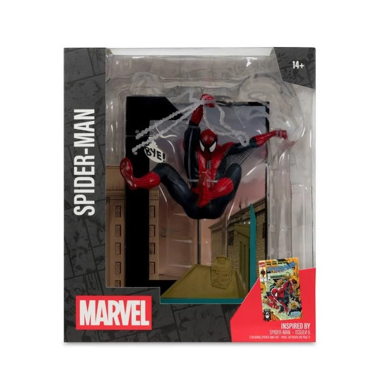 Marvel Comics - Spider-Man (Spider-Man #6 Ver. 2) 1/10 Scale Figure - Collectables > Action Figures > toys -  McFarlane Toys