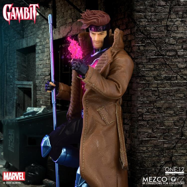 Marvel One:12 Collective Gambit Action Figure (Preorder) - Collectables > Action Figures > toys -  MEZCO TOYS
