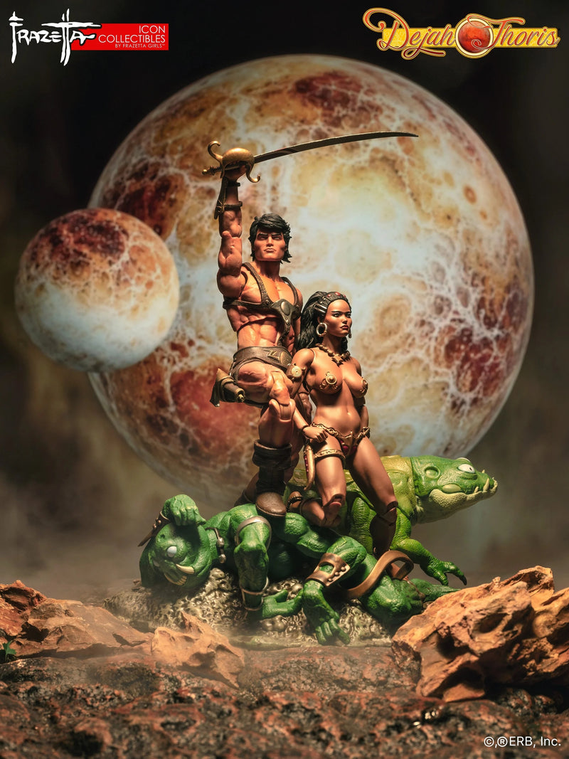 Frazetta Universe - ICON Collectibles - Dejah Thoris 1/12 Scale Action Figure (Preorder Q1 2027) - Collectables > Action Figures > toys -  Frazetta Girls