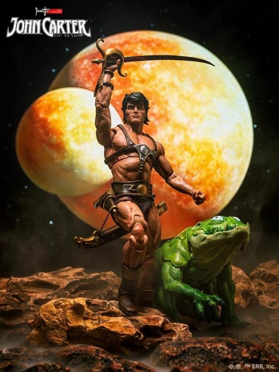 Frazetta Universe - ICON Collectibles - John Carter of Mars 1/12 Scale Action Figure - Collectables > Action Figures > toys -  Frazetta Girls