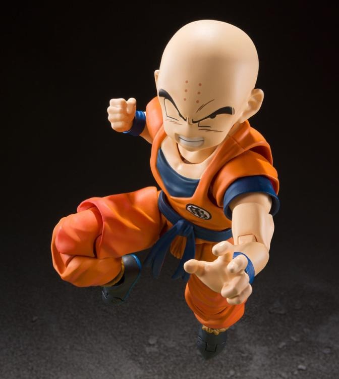 Dragon Ball Z - S.H.Figuarts - Krillin -Earth's Strongest Man- (Reissue) - Collectables > Action Figures > toys -  Bandai