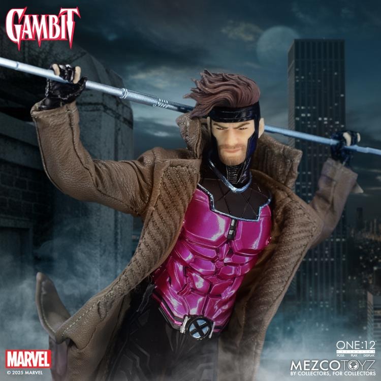 Marvel One:12 Collective Gambit Action Figure (Preorder) - Collectables > Action Figures > toys -  MEZCO TOYS