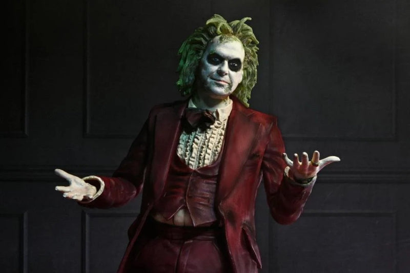 Beetlejuice Beetlejuice - Ultimate "Red Tuxedo" Beetlejuice Action Figure - Collectables > Action Figures > toys -  Neca