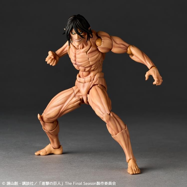 Attack on Titan - Amazing Yamaguchi Revoltech - NR057 Attack Titan (Eren Yeager) Action Figure (Substandard Packaging) - Collectables > Action Figures > toys -  Amazing Yamaguchi