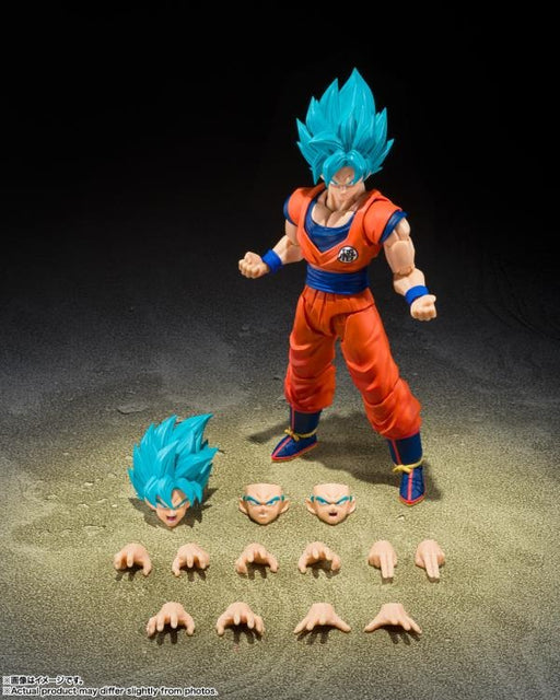 Dragon Ball Super S.H.Figuarts Super Saiyan God Super Saiyan Goku (Blue Power Transcending Limits) Action Figure (Preorder Aug 2026) - Collectables > Action Figures > toys -  Bandai