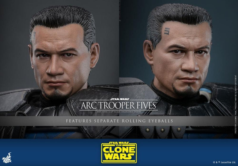 Star Wars: The Clone Wars - Arc Trooper Fives 1/6th Scale Collectible Figure - TMS132 - Collectables > Action Figures > toys -  Hot Toys