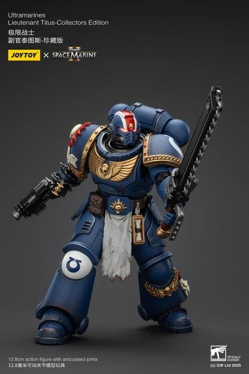Warhammer 40K - Ultramarines - Space Marine 2 - Lieutenant Titus (Collectors Edition) - Collectables > Action Figures > toys -  Joy Toy