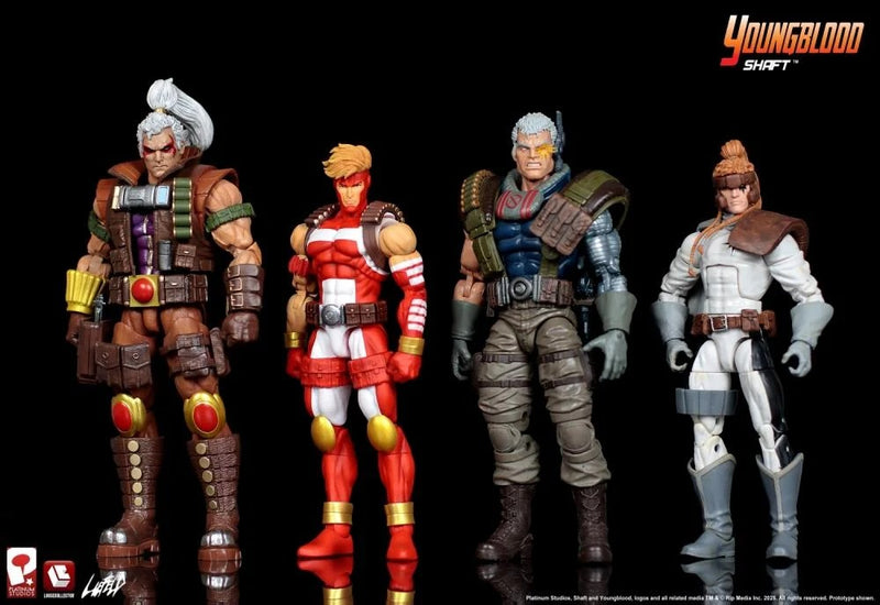 Rob Liefeld's Youngblood - Shaft Action Figure (Preorder Q1 2026) - Collectables > Action Figures > toys -  LooseCollector