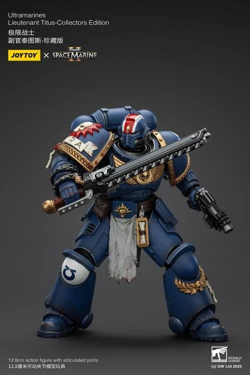 Warhammer 40K - Ultramarines - Space Marine 2 - Lieutenant Titus (Collectors Edition) - Collectables > Action Figures > toys -  Joy Toy