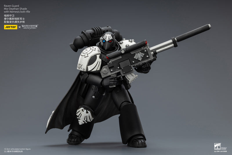 JoyToy - Warhammer: The Horus Heresy Raven Guard Mor Deythan Shade with Nemesis Bolt Rifle 1/18 Scale Action Figure - Collectables > Action Figures > toys -  Joy Toy