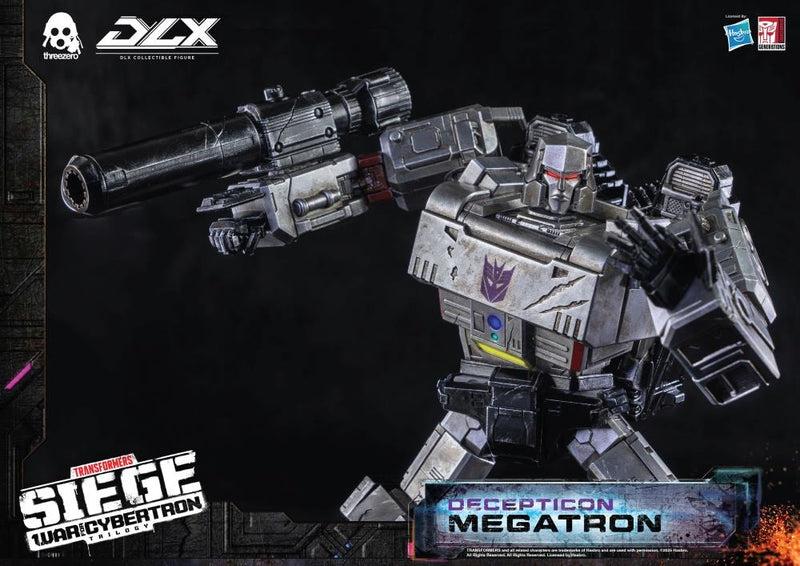 Transformers: War for Cybertron Trilogy DLX Scale Collectible Series Decepticon Megatron Action Figure (Reissue) - Action figure -  ThreeZero