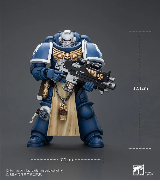 Warhammer 40K - Ultramarines - Sternguard Veteran with Bolt Rifle - Collectables > Action Figures > toys -  Joy Toy