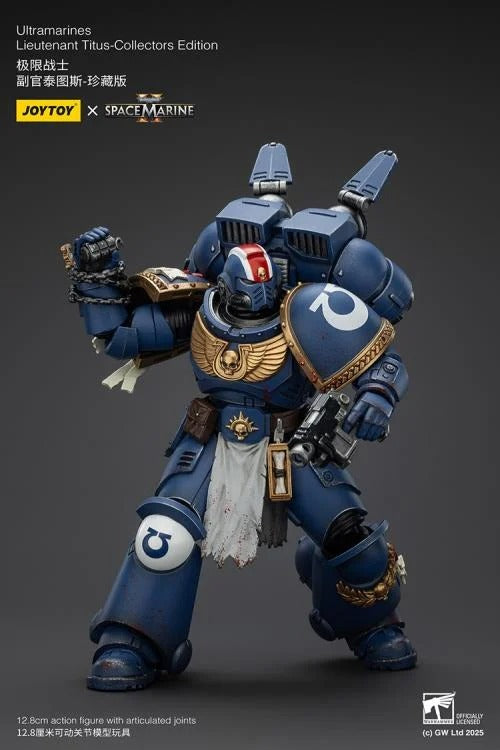 Warhammer 40K - Ultramarines - Space Marine 2 - Lieutenant Titus (Collectors Edition) - Collectables > Action Figures > toys -  Joy Toy