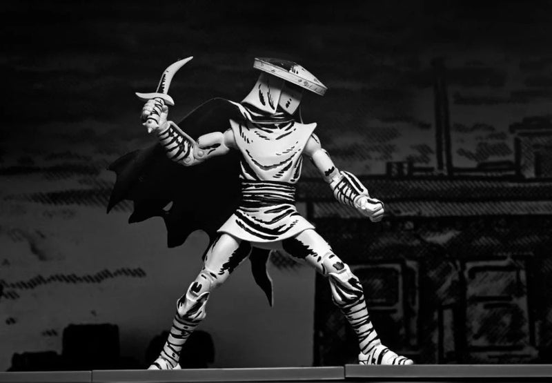 Teenage Mutant Ninja Turtles - Elite Guard (Mirage Comics Black & White Variant) Action Figure - Collectables > Action Figures > toys -  Neca