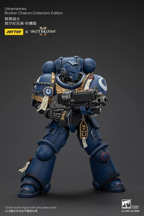 Warhammer 40K - Ultramarines - Space Marine 2 - Brother Chairon (Collectors Edition) - Collectables > Action Figures > toys -  Joy Toy