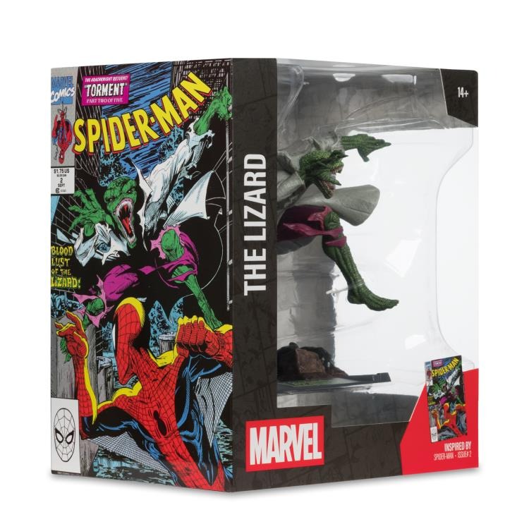 Marvel Comics - The Lizard (Spider-Man #2) 1/10 Scale Figure - Collectables > Action Figures > toys -  McFarlane Toys