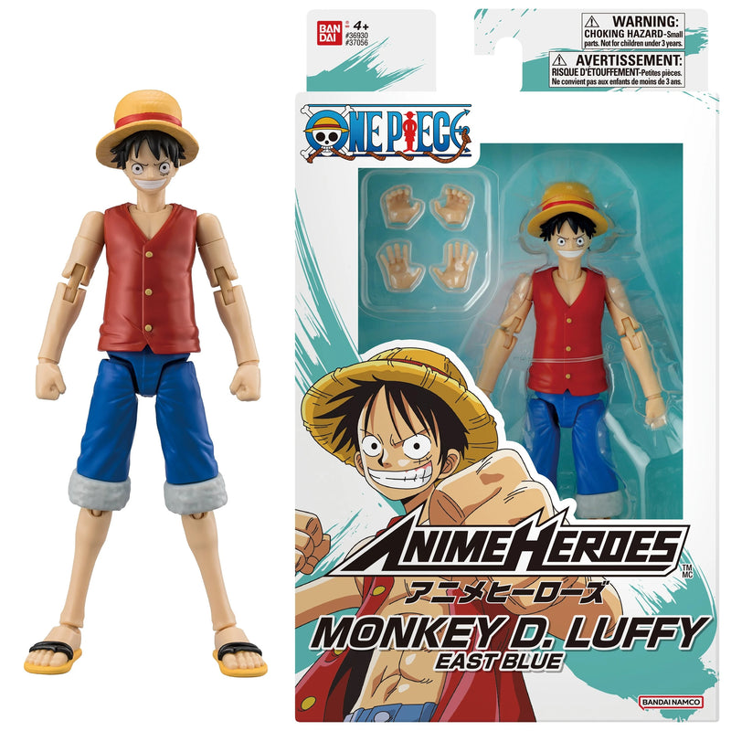 One Piece - Anime Heroes - Monkey D. Luffy (East Blue) - Collectables > Action Figures > toys -  Bandai