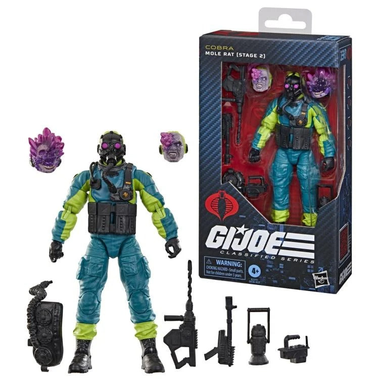 G.I. Joe Classified Series  #190 Cobra Mole Rat (Stage 2) (Preorder Q2 2026) - Collectables > Action Figures > toys -  Hasbro