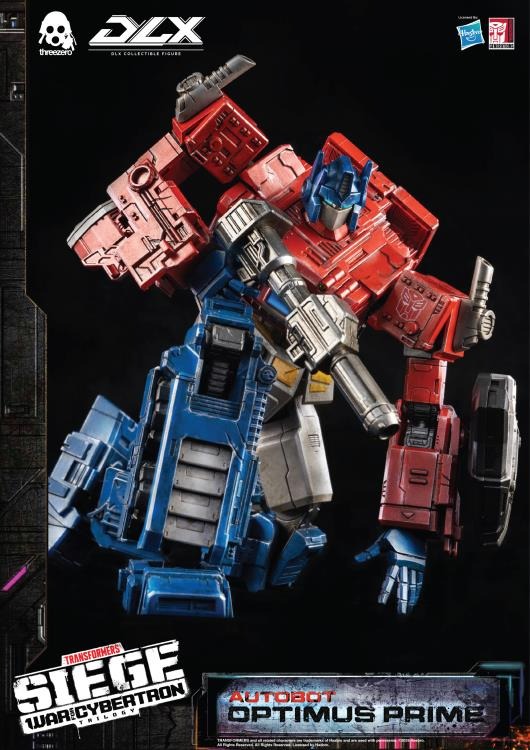 Transformers: War for Cybertron Trilogy DLX Scale Collectible Series Autobot Optimus Prime Action Figure (Reissue) - Action figure -  ThreeZero