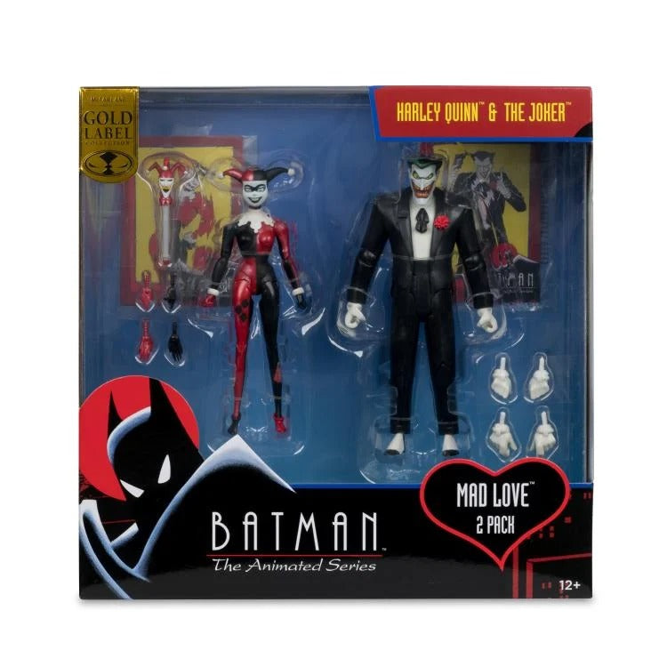 DC Direct - Batman: The Animated Series - Harley Quinn & The Joker (Mad Love) 2-Pack - Exclusive - Collectables > Action Figures > toys -  McFarlane Toys