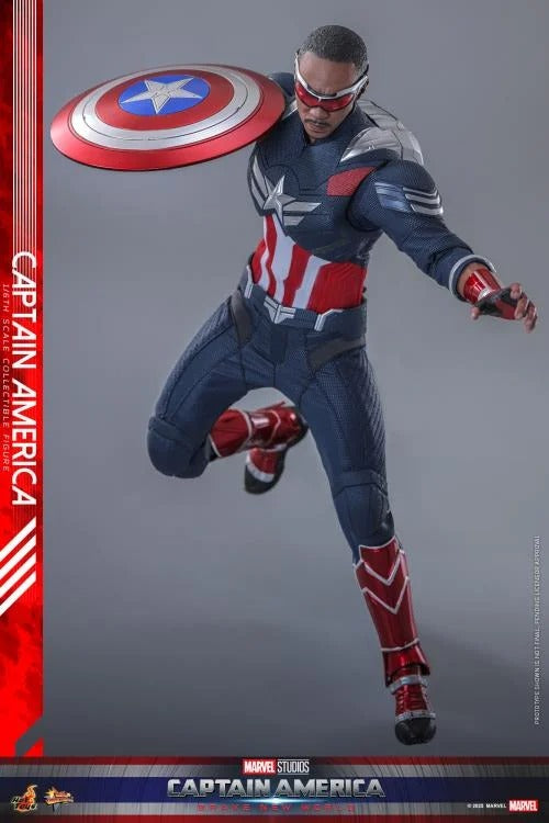 Captain America: Brave New World - Captain America 1/6th Scale Collectible Figure - MMS779 - Collectables > Action Figures > toys -  Hot Toys