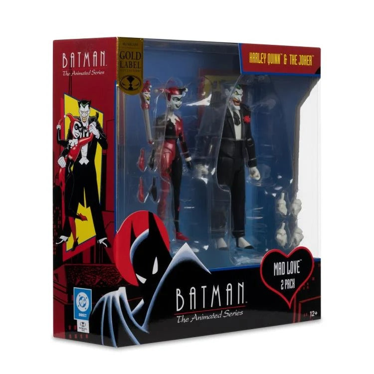DC Direct - Batman: The Animated Series - Harley Quinn & The Joker (Mad Love) 2-Pack - Exclusive - Collectables > Action Figures > toys -  McFarlane Toys