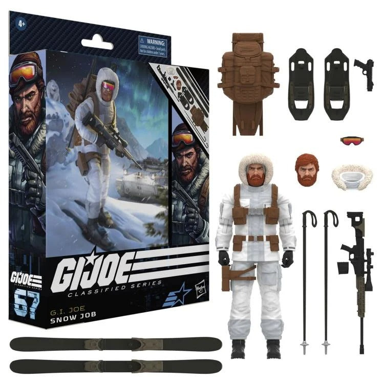 G.I. Joe Classified Series #67 Snow Job - Collectables > Action Figures > toys -  Hasbro