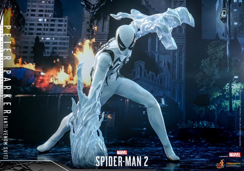 Marvel's Spider-Man 2 - Peter Parker (Anti-Venom Suit) 1/6th Scale Collectible Figure - VGM69 - Collectables > Action Figures > toys -  Hot Toys