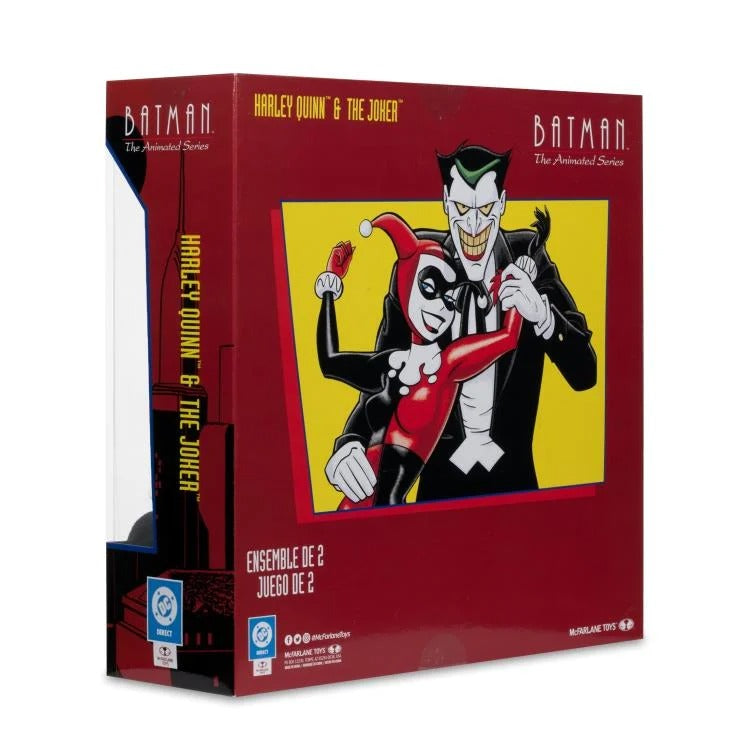 DC Direct - Batman: The Animated Series - Harley Quinn & The Joker (Mad Love) 2-Pack - Exclusive - Collectables > Action Figures > toys -  McFarlane Toys