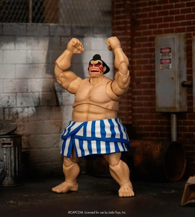 Ultra Street Fighter II: The Final Challengers - E. Honda (Deluxe Ver.) (preorder Q1 2026) - Collectables > Action Figures > toys -  Jada Toys