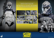 Star Wars: The Clone Wars - 104th Battalion Wolfpack Clone Trooper 1/6th Scale Collectible Figure - TMS142 - Collectables > Action Figures > toys -  Hot Toys