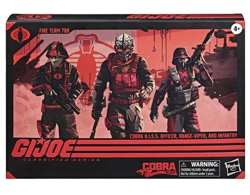G.I. Joe Classified Series #110 Cobra H.I.S.S. Fire Team 788 (Subpar Packaging) - Collectables > Action Figures > toys -  Hasbro