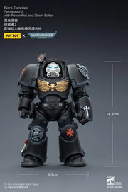 JoyToy - Warhammer 40K - Black Templars - Terminator (Ver. 2) with Power Fist and Storm Bolter 1/18 Scale Action Figure - Collectables > Action Figures > toys -  Joy Toy