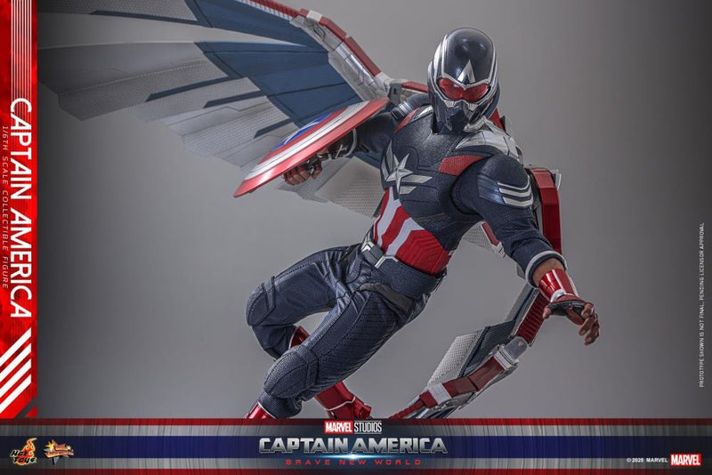 Captain America: Brave New World - Captain America 1/6th Scale Collectible Figure - MMS779 - Collectables > Action Figures > toys -  Hot Toys
