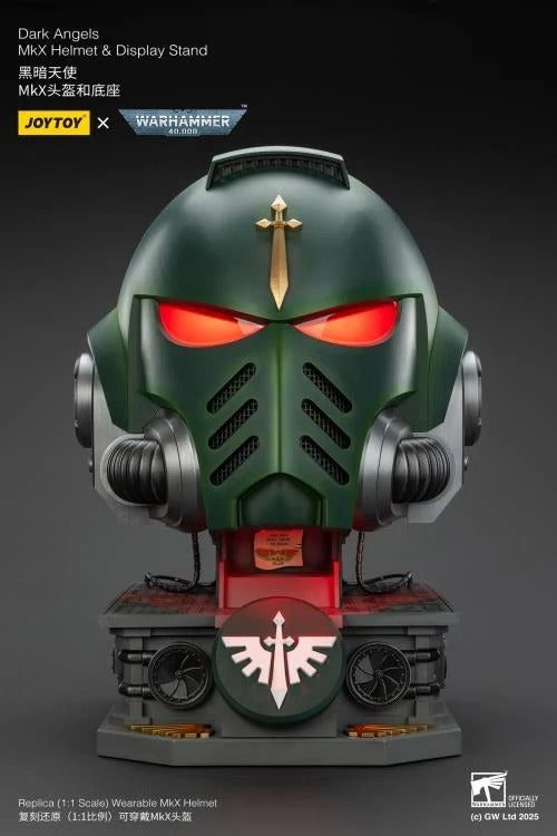 JOYTOY - Dark Angels - Dark Angels Mk. X Helmet & Display Stand (preorder Q2 2026) - Action & Toy Figures -  Joy Toy