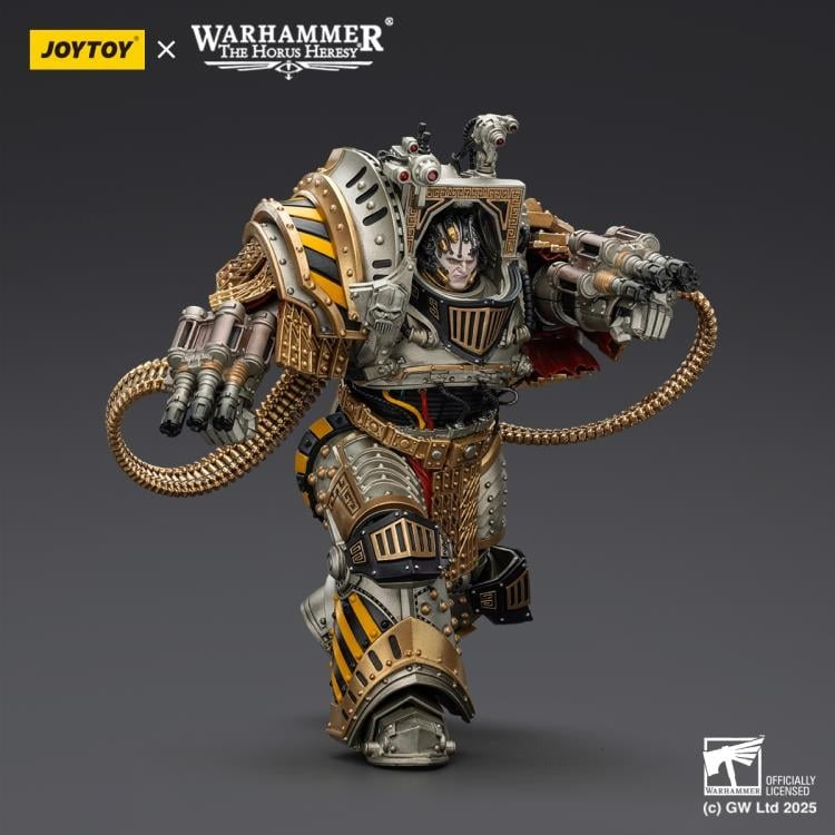 Warhammer 40K - The Horus Heresy - Iron Warriors - Perturabo, Primarch of the IVth Legion 1/18 Scale Action Figure - Collectables > Action Figures > toys -  Joy Toy