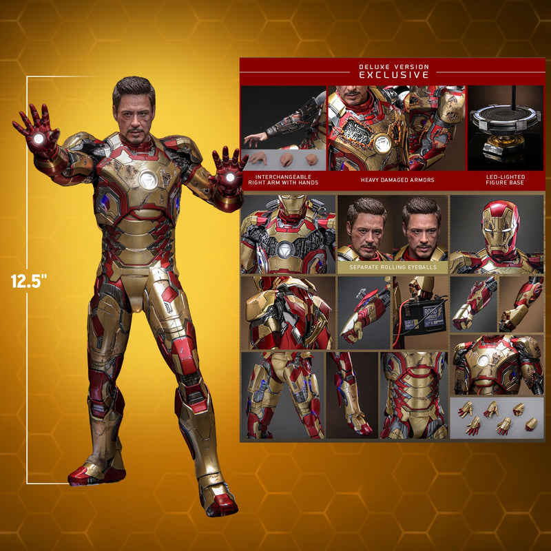 Iron Man 3 - Iron Man Mark XLII (2.0) Deluxe 1/6th Scale Collectible Figure - MMS759D66 - Collectables > Action Figures > toys -  Hot Toys