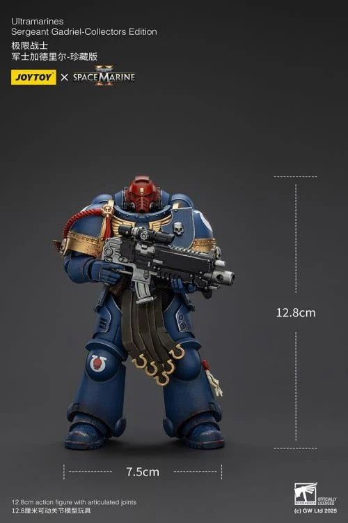 Warhammer 40K - Ultramarines - Space Marine 2 - Sergeant Gadriel (Collectors Edition) - Collectables > Action Figures > toys -  Joy Toy