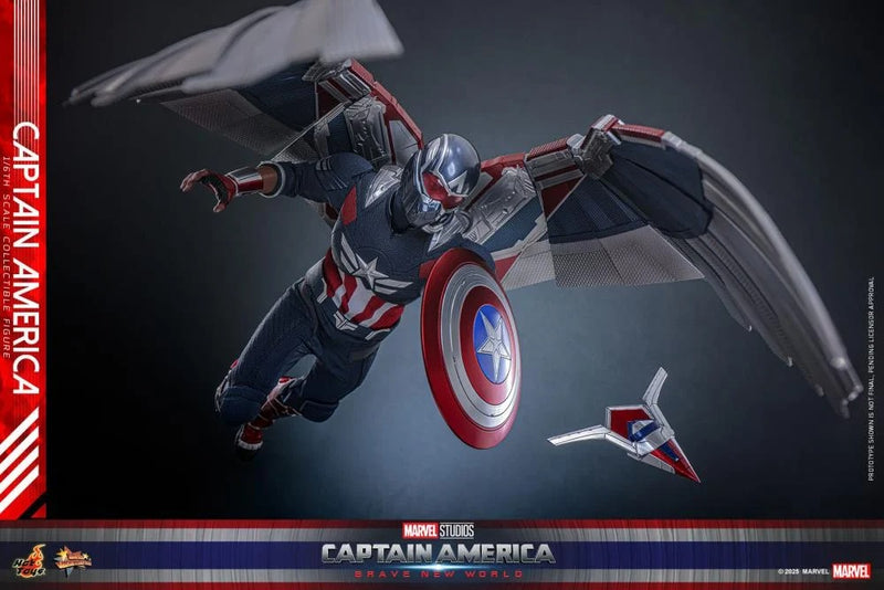 Captain America: Brave New World - Captain America 1/6th Scale Collectible Figure - MMS779 - Collectables > Action Figures > toys -  Hot Toys