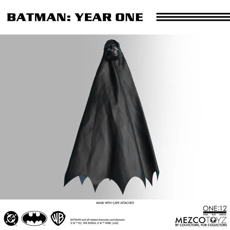 Batman: Year One One:12 Collective Batman Action Figure (Preorder Sep 2026) - Collectables > Action Figures > toys -  MEZCO TOYS