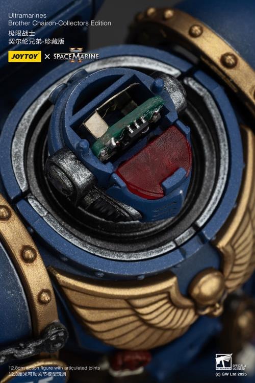Warhammer 40K - Ultramarines - Space Marine 2 - Brother Chairon (Collectors Edition) - Collectables > Action Figures > toys -  Joy Toy