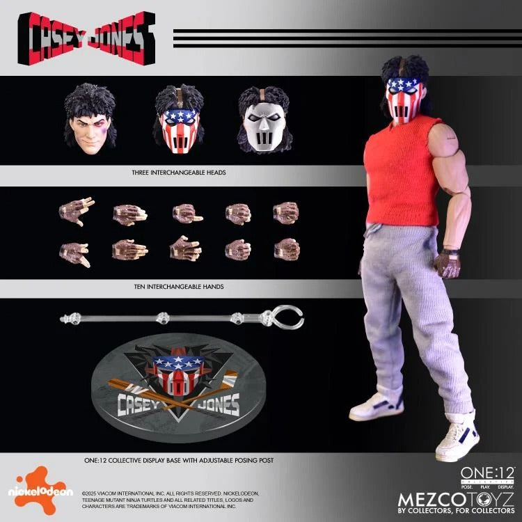Teenage Mutant Ninja Turtles One:12 Collective Casey Jones (preorder) - Collectables > Action Figures > toys -  MEZCO TOYS