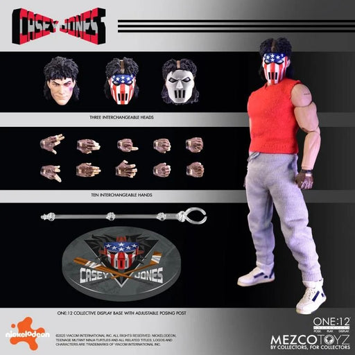 Teenage Mutant Ninja Turtles One:12 Collective Casey Jones (preorder) - Collectables > Action Figures > toys -  MEZCO TOYS