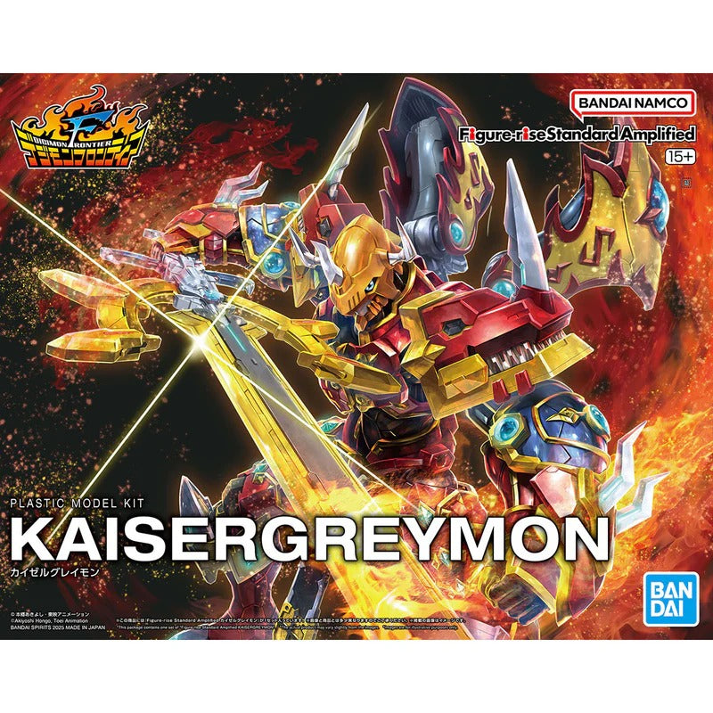 Figure-rise Standard Amplified Kaisergreymon - Collectables > Action Figures > toys -  Bandai