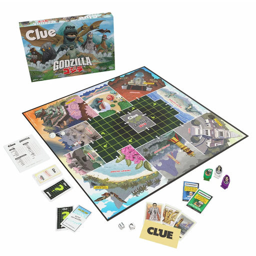 Clue - Godzilla - Board Games -  asmodee