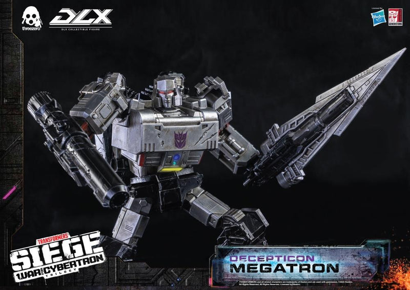 Transformers: War for Cybertron Trilogy DLX Scale Collectible Series Decepticon Megatron Action Figure (Reissue) - Action figure -  ThreeZero