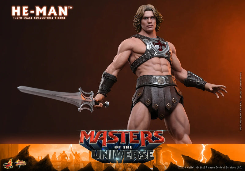 Masters of the Universe (2026) - He-Man 1/6th Scale Collectible Figure - MMS888 (Preorder Q4 2027) - Collectables > Action Figures > toys -  Hot Toys